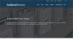 Desktop Screenshot of amherstpartners.com